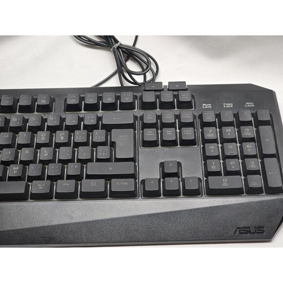 ASUS Wired Gaming USB Red Backlit KB V2 Standard Mechanical Keyboard With Mouse - Picture 7 of 11